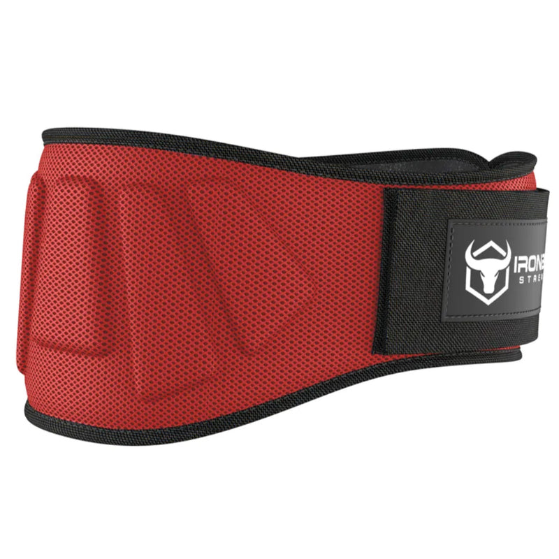 Iron Bull Ceinture d'haltérophilie en Nylon Renforcé 6"