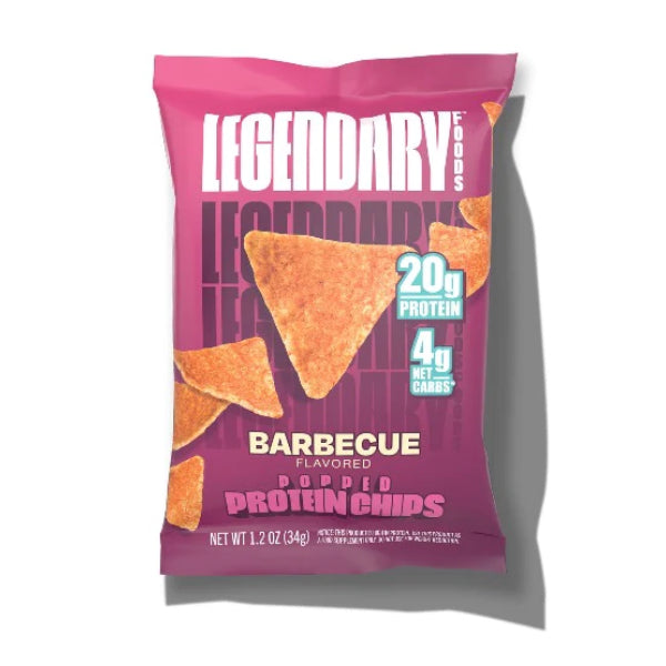 Legendary Foods Protein Chips - 1 Bag Barbecue - Snacks - Hyperforme.com