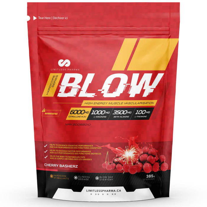 Limitless Pharma Blow Pré-Entraînement - 50 Portions