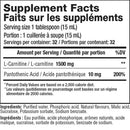 Mammoth Liquid L-Carnitine 1500 - 473 ml
