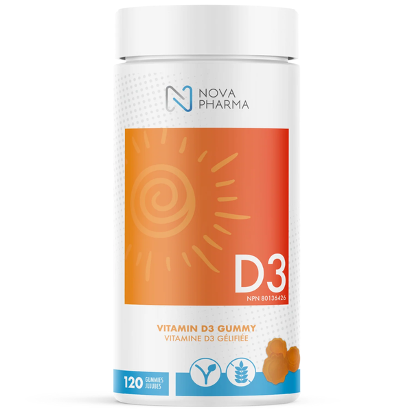 Nova Pharma Vitamin D3 - 120 Gummies