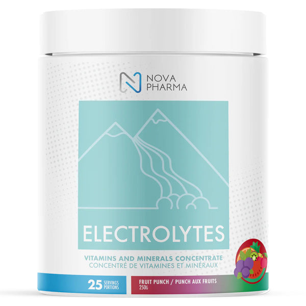 Nova Pharma Électrolytes - 25 Portions