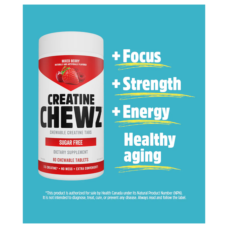 PVL Creatine Chewz - 80 Tablets