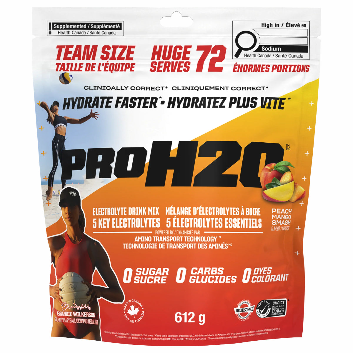 PVL ProH2O - 72 Servings