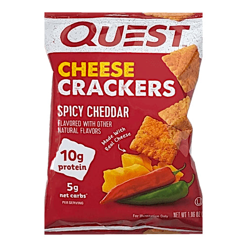 Quest Nutrition Cheese Crackers - 1 Bag