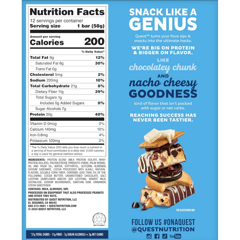 Quest Overload Bars - 12 Bars