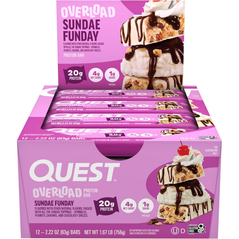 Quest Overload Bars - 12 Bars