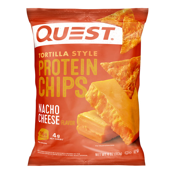 Quest Chips Protéinées Style Tortilla 4 Oz - 1 Sac