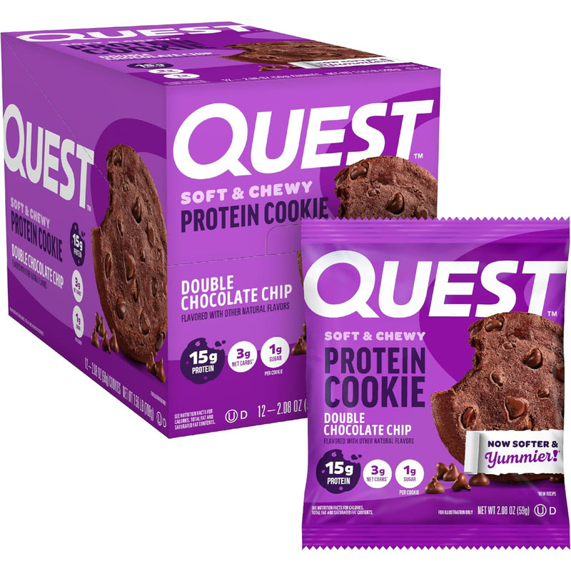 Quest Biscuit Protéiné - 12 Biscuits