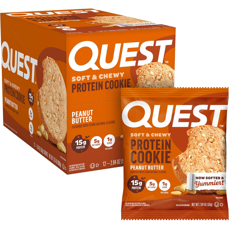 Quest Biscuit Protéiné - 12 Biscuits