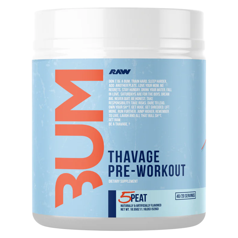 Raw Nutrition CBum Thavage Pre Workout - 40 portions