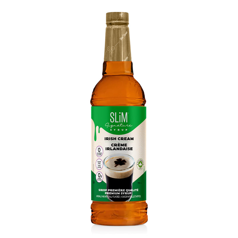 Slim Syrups Sugar free Syrups - 750ml Irish Cream - Flavors & Spices - Hyperforme.com
