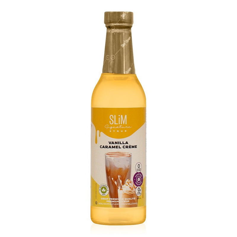 Slim Syrups Sugar free Syrups - 750ml Vanilla Caramel Creme - Flavors & Spices - Hyperforme.com