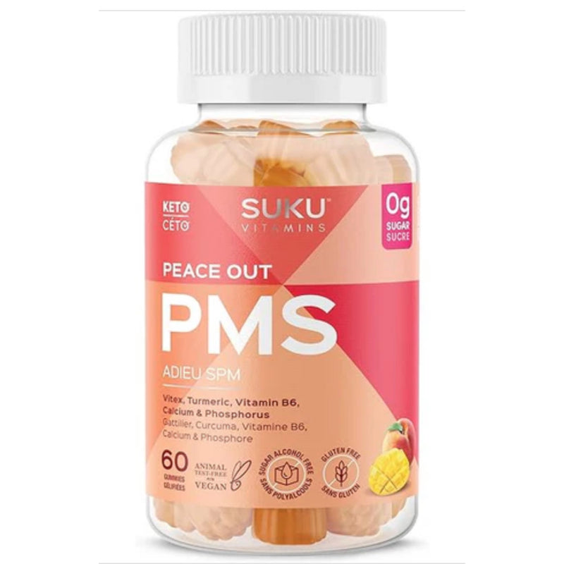 Suku Peace out PMS Gummies - 60 Gummies