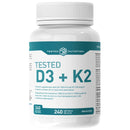 Tested Nutrition D3+K2 - 240 Softgels