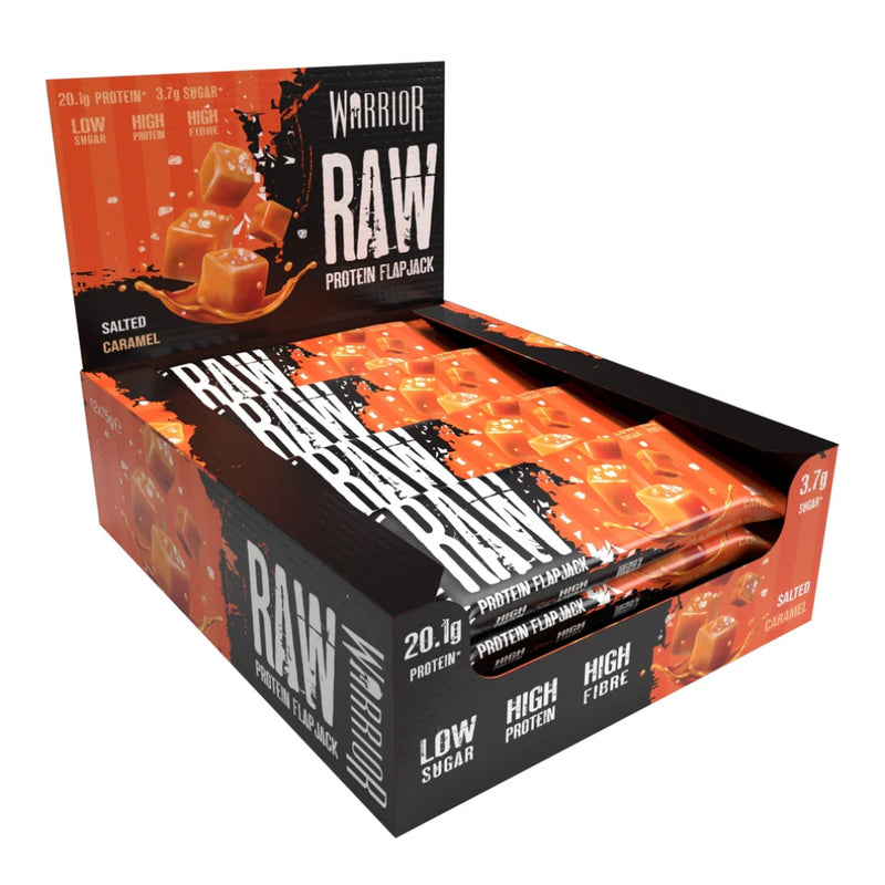 Warrior Raw Barre Protéinée à l'avoine - 12 Barres