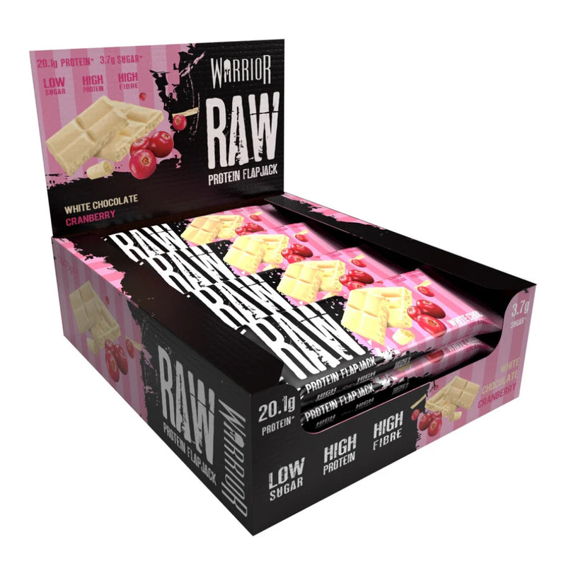 Warrior Raw Barre Protéinée à l'avoine - 12 Barres