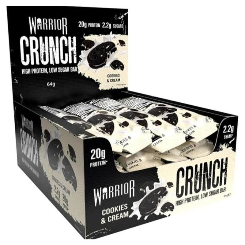 Warrior Crunch Protein Bar - 12 Bars