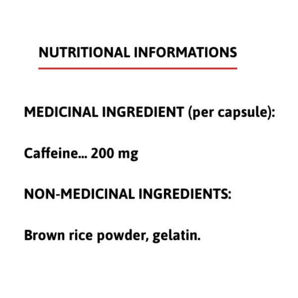 XPN Caféine 200mg - 100 caps