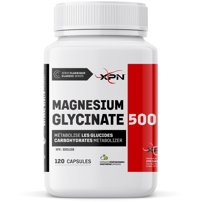 XPN MG Glycinate 500 - 120 caps