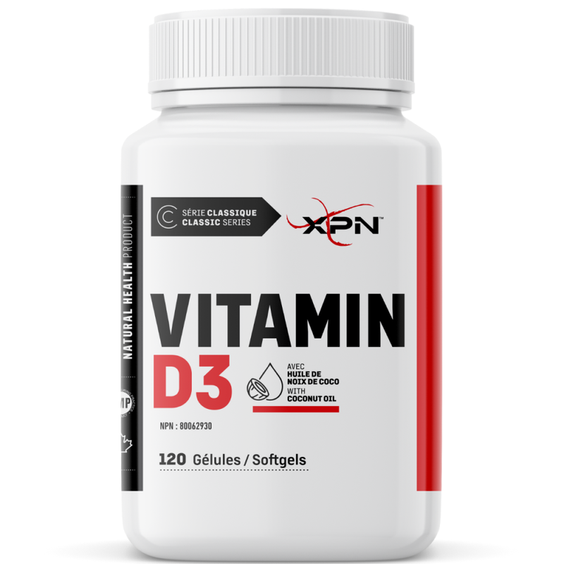 XPN Vitamin D3 - 120 Softgels