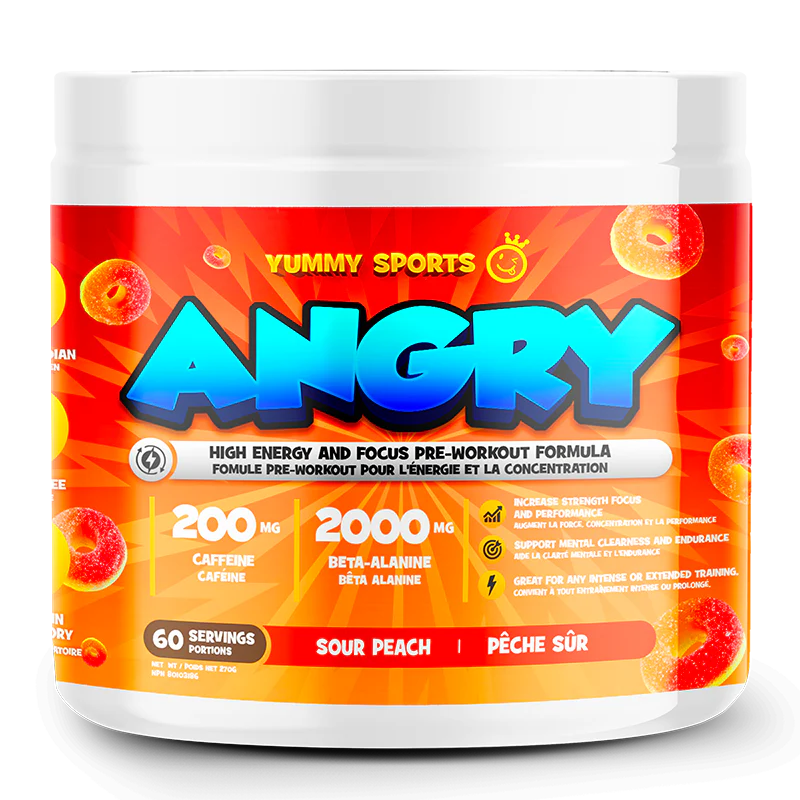 Yummy Sports Angry Pre-Workout - 60 Servings