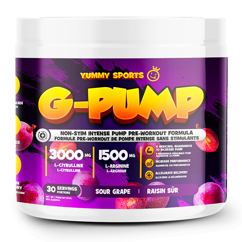 Yummy Sports G Pump - 30 Servings