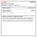 Allmax Caféine 200mg  - 100 tablettes