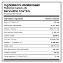 Ingrédients médicinaux ATP Lab Enzymatik Control avec bétaïne HCl, enzymes digestives et racine de gentiane par capsule