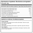 Microfractions du lactosérum et ingrédients des saveurs chocolat, vanille et fraise ATP Lab ISO