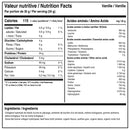 Nutrition Facts and Amino Acid Profile for ATP Lab SBP Supreme Beef Protein Vanilla with 24 g of Protein per Serving