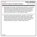 ATP Lab Total Defense non-medicinal ingredients with organic greens and reds blend