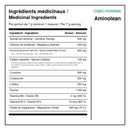 Ingrédients médicinaux Osmo Pharma Aminolean par portion de 7 g