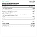 Osmo Pharma (OP) Aminolean medicinal ingredients with natural caffeine, carnitine, BCAAs and taurine