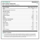 Valeurs nutritives et ingrédients Osmo Pharma (OP) Isolean 94 5 lb avec 25 g de protéines par mesure