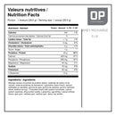 Valeurs nutritives et ingrédients Osmo Pharma Whey Recharge 5 lb par portion de 28,5 g