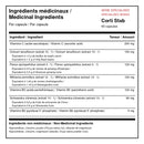 Ingrédients médicinaux XPN Corti Stab avec vitamines, basilic sacré, ginseng américain, ashwagandha et schizandre par capsule