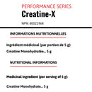 Informations sur les ingrédients de XPN Creatine-X 500 g – 5 g de créatine monohydrate par portion