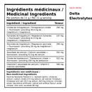 XPN Delta Electrolytes medicinal ingredients per 11 g serving with magnesium, calcium, potassium and vitamin C