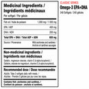 Ingrédients de XPN Oméga-3 EPA+DHA – 400 mg d’EPA et 200 mg de DHA par gélule