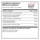 Ingrédients médicinaux XPN Pro Joint Support avec glucosamine, boswellia, chondroïtine, MSM et collagène hydrolysé