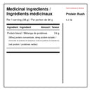 Ingrédients médicinaux XPN Protein Rush avec mélange de concentré et d’isolat de protéines de lactosérum