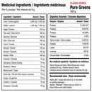 Ingrédients de XPN Pure Greens 300 g – mélange de plantes, inuline prébiotique et enzymes digestives par portion de 9 g