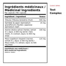 XPN Test Complex medicinal ingredients per capsule with tribulus, epimedium, oats and maca