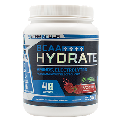 5Star4Mula BCAA Hydrate - 40 servings Raz Berry - BCAA - Hyperforme.com