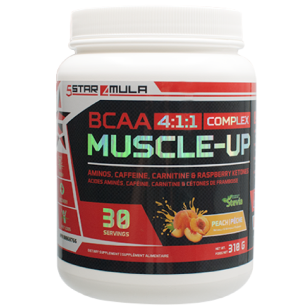 5Star4Mula Muscle Up - 30 Servings Peach - BCAA - Hyperforme.com