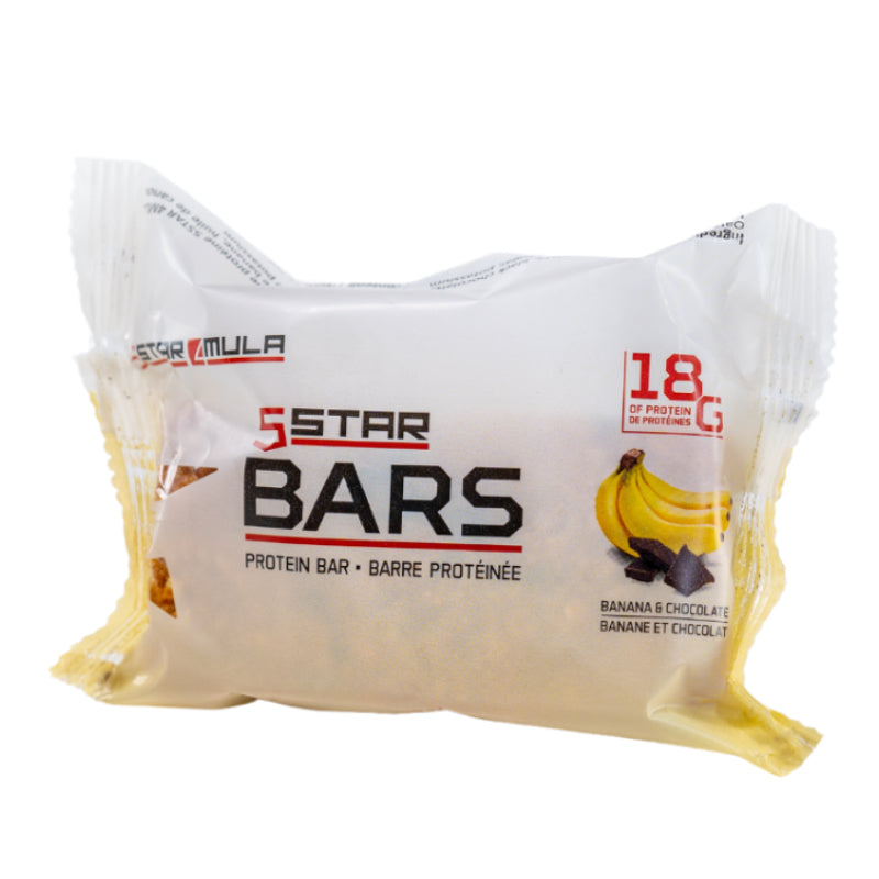 5star4Mula Protein Bars - 1 Bar Banana Chocolate - Protein Bars - Hyperforme.com