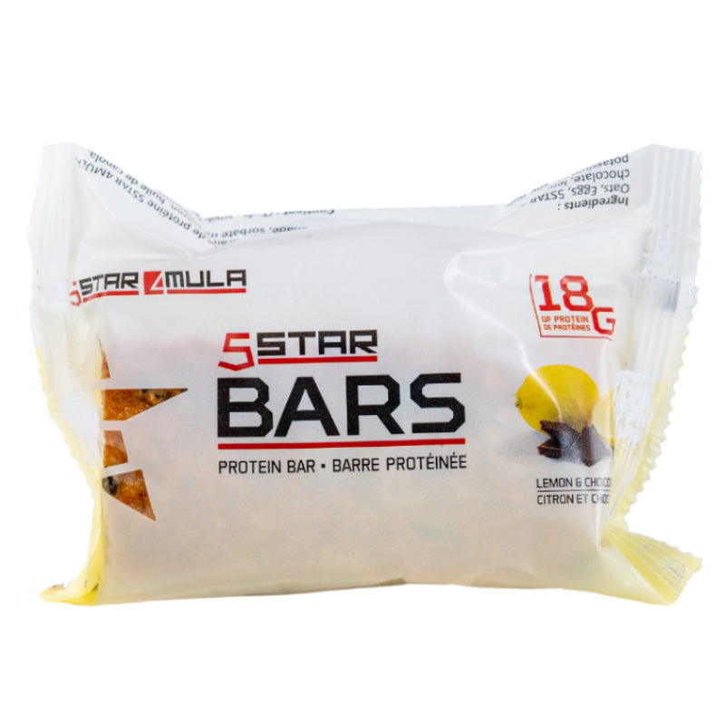 5star4Mula Protein Bars - 1 Bar Lemon Chocolate - Protein Bars - Hyperforme.com