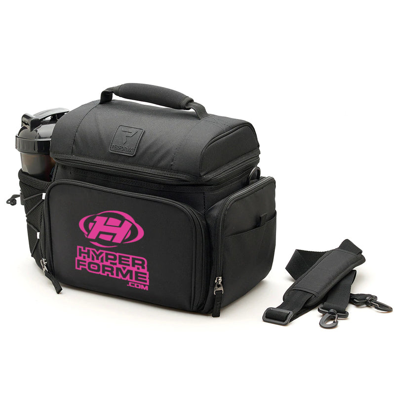 Hyperforme.com Performa Meal Cooler Bag - 6 meals Pink Logo - Lunch Boxes & Totes - Hyperforme.com