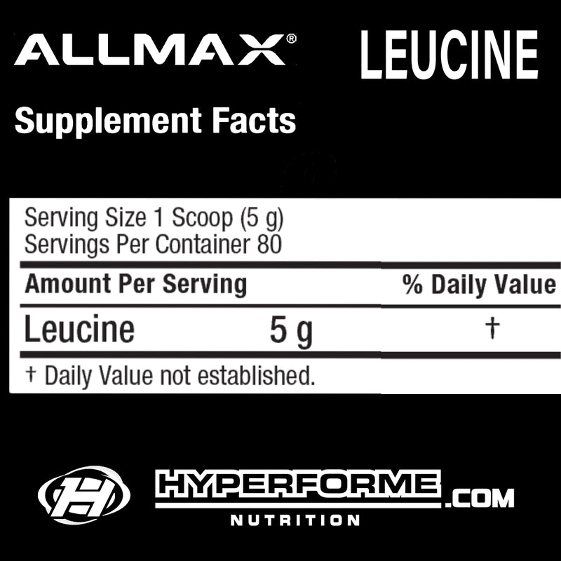 Allmax Leucine - 400g - Amino Acids - Hyperforme.com